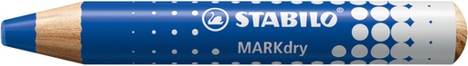[1423210] Crayon tableau blanc STABILO MARKdry 648/41 bleu