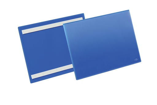 [1422696] Documenthoes Durable zelfklevend A4 liggend blauw 50 stuks