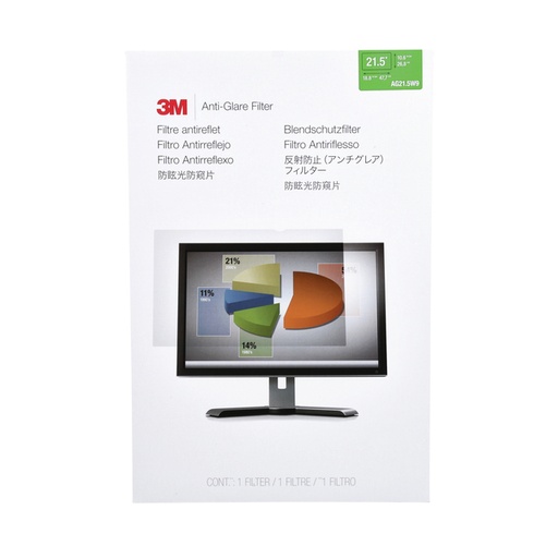 [1405332] Anti-Glare reflectiefilter 3M 21,5-inch breedbeeld 16:9