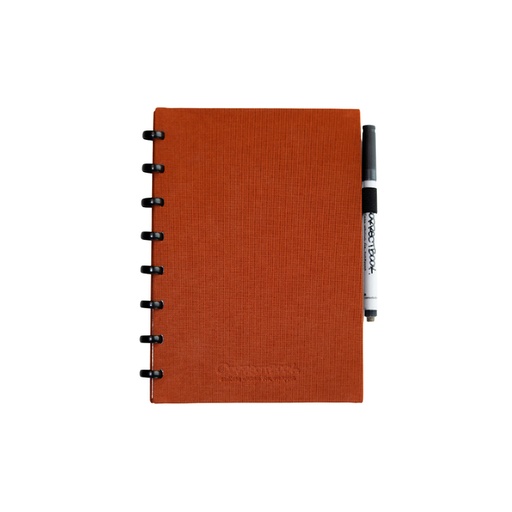 [1422771] Carnet de notes Correctbook A5 ligné 40 pages lin rouille