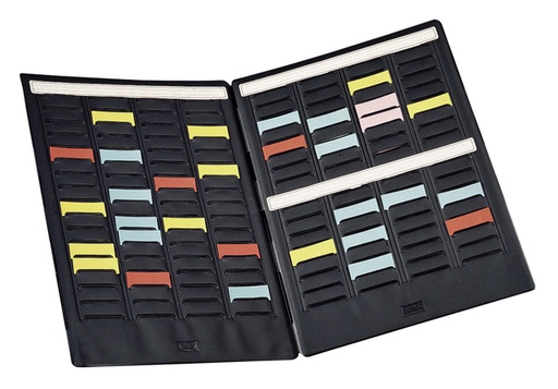 [1423646] T-kaart mini planningsset 2 kleppen