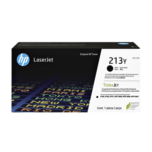 [1424491] Cartouche toner HP W2130Y 213Y noir