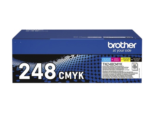 [1424533] Toner Brother TN-248VAL zwart en kleur