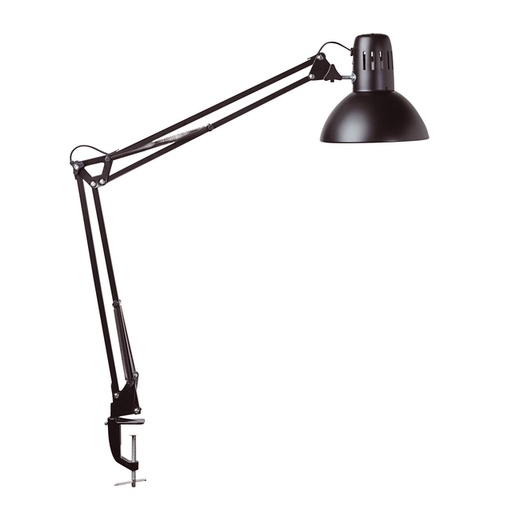 [1424674] Lampe de bureau MAULstudy pince sans LED E27 noir