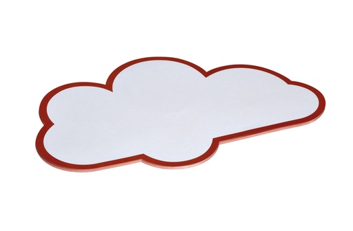 [1422464] Carte d''animation MAUL nuage 27x43cm blanc 20 pièces