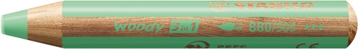 [1429947] Crayon de couleur STABILO 880 woody 3-en-1 multi-surfaces pastel vert