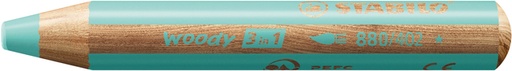 [1429954] Crayon de couleur STABILO 880 woody 3-en-1 multi-surfaces pastel bleu