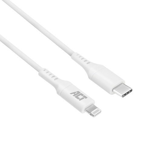 [1423432] Câble de chargement/données ACT USB-C vers Lightning 1m