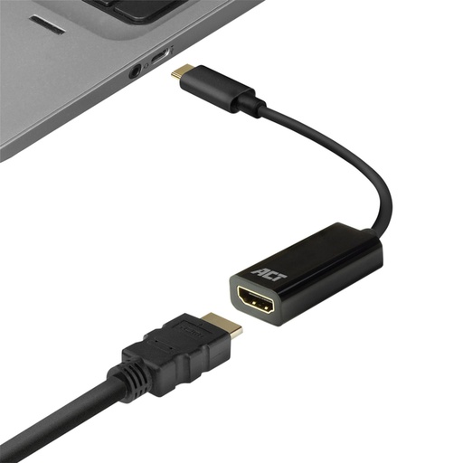 [1423448] Adapter ACT USB-C naar HDMI 4K 30Hz 0.15 meter