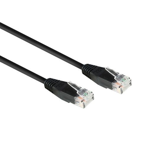 [1423484] Kabel ACT CAT6 Network koper 0.9 meter zwart