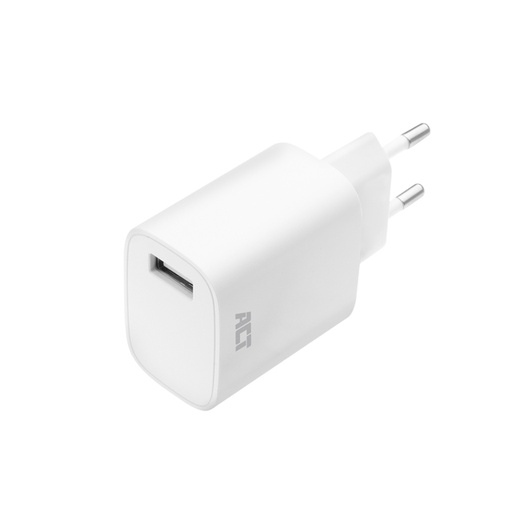 [1423517] Chargeur ACT USB-2 4A 12W blanc