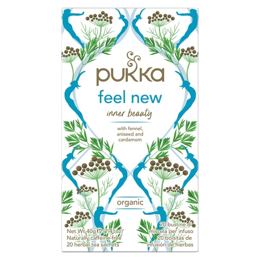 [1423560] Thé Pukka Feel New 20 sachets