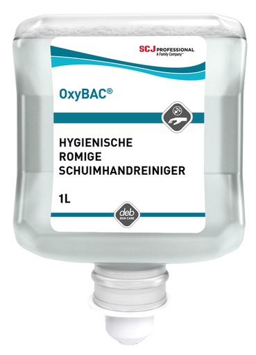 [1423314] Handreiniger SCJ Oxy Bac Foam Wash antibacteriëel parfumvrij 1000ml