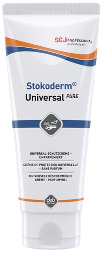 [1423317] Crème mains SCJ Stokoderm universal Pure sans parfum 100ml