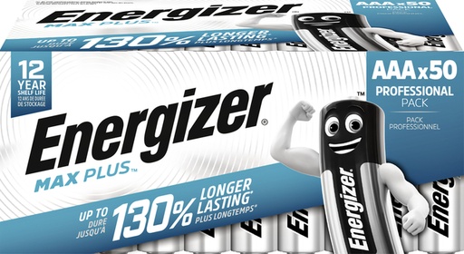 [1429551] Pile Energizer Max Plus 50x AAA alcaline