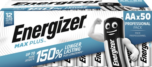 [1429560] Pile Energizer Max Plus 50x AA alcaline