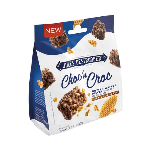 [1429692] Koekjes Jules Destrooper Choc 'n Croc Parijse wafels