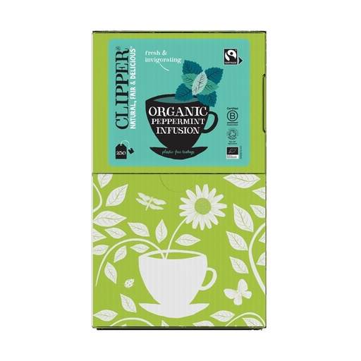 [1423581] Thé Clipper Infusion Pepermint Bio 250 sachets