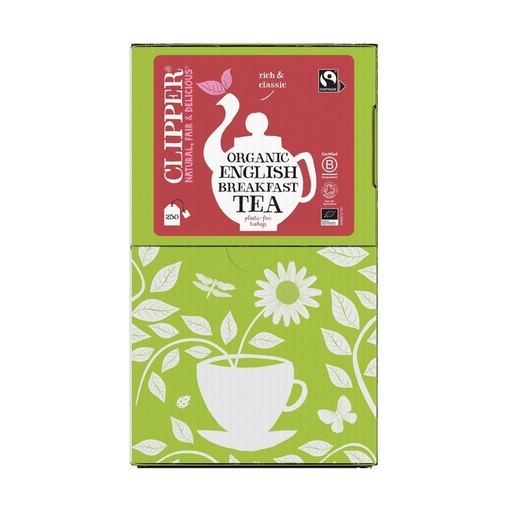[1423584] Thee Clipper English breakfast bio 250 zakjes