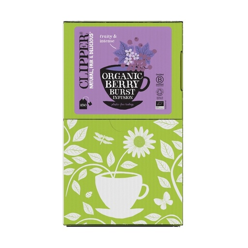 [1423585] Thee Clipper infusion berry burst  bio 250 zakjes