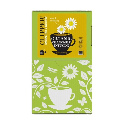 [1423586] Thee Clipper infusion chamomile bio 250 zakjes