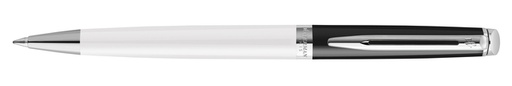 [1429824] Stylo bille Waterman Hémisphère Colour Blocking Black White CT Medium