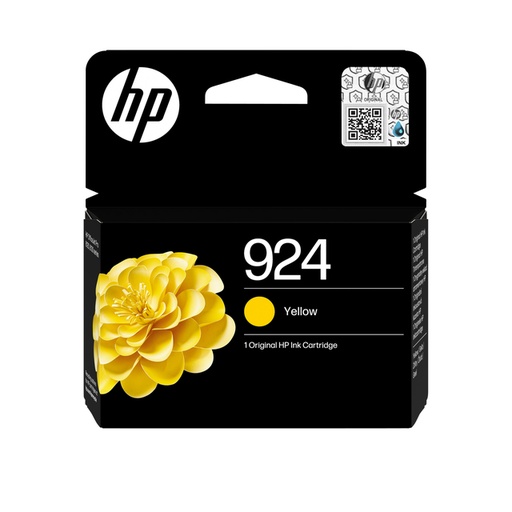 [1429681] Cartouche d'encre HP 4K0U5NE 924 jaune