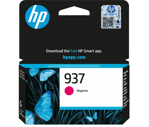 [1429684] Inktcartridge HP 4S6W3NE 937 rood