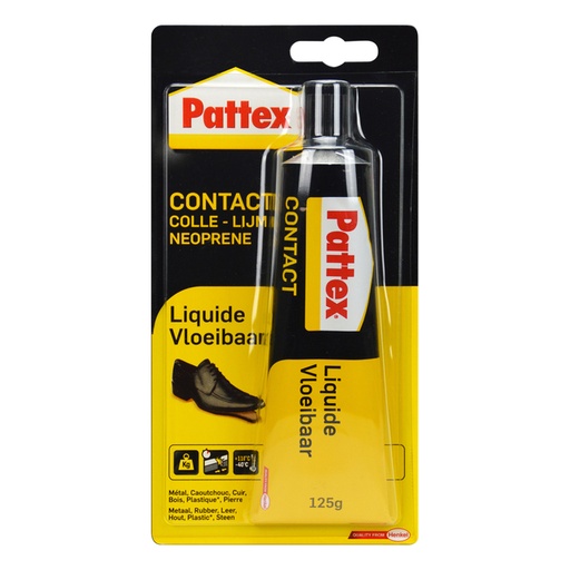 [978894] Contactlijm vloeibaar Pattex 125 gram op blister