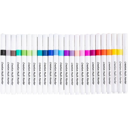 [1430187] Feutre multifonctionnel Crativ Company 4mm set 24 couleurs