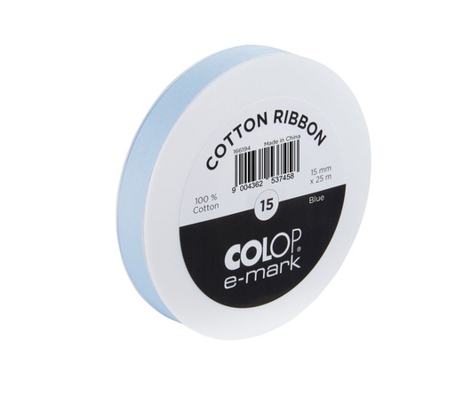 [1423333] Ruban Colop e-Mark 15mmx25m bleu
