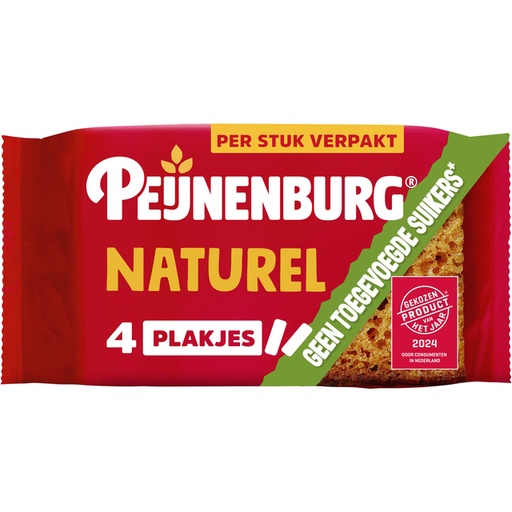 [1430225] Biscuit Peijnnenburg naturel sans sucre ajouté 4 paquets