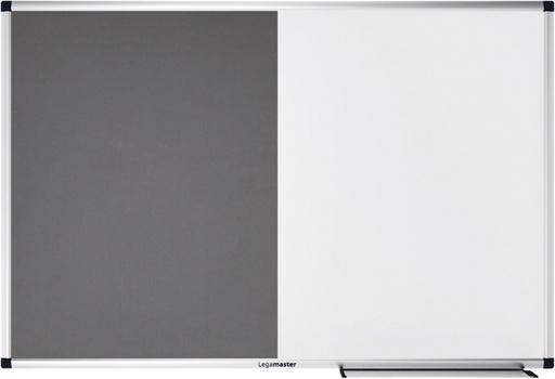 [1430316] Tableau combi Legamaster UNITE Feutre Gris-Tableau blanc 60x90cm