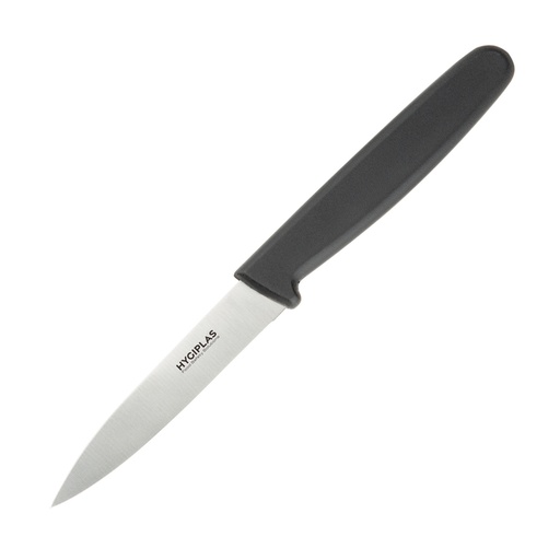 [1430441] Couteau éplucheur Hygiplas 7,5cm noir