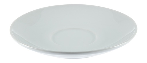 [1430459] Soucoupe Olympia Whiteware blanc boîte 12 pièces