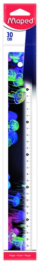 [1430637] Règle Maped Deepsea Paradise 30cm