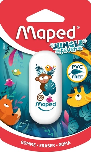 [1430645] Gum Maped Jungle Fever blister à 1 stuk assorti