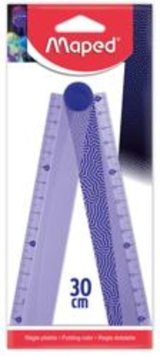 [1430646] Liniaal Maped Deepsea Paradise opvouwbaar 30cm paars