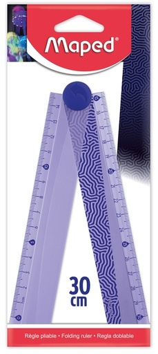 [1430646] Règle Maped Deepsea Paradise pliable 30cm violet