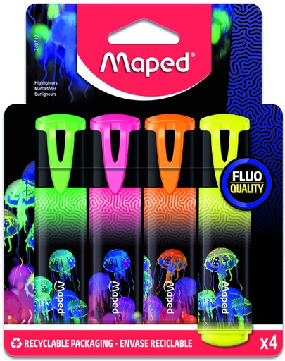 [1430650] Surligneur maped Deepsea Paradise set 4 couleurs