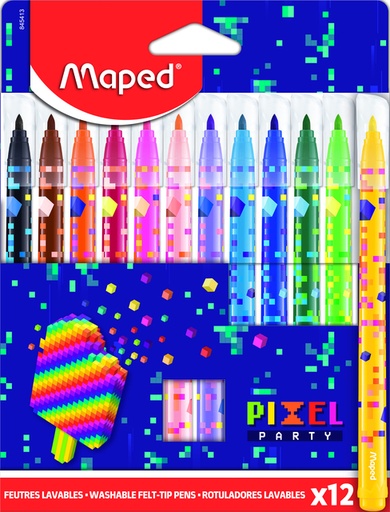 [1430655] Feutre maped Pixel party set 12 couleurs