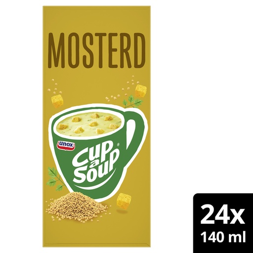 [1430920] Cup-a-Soup Unox mosterd 24x140ml