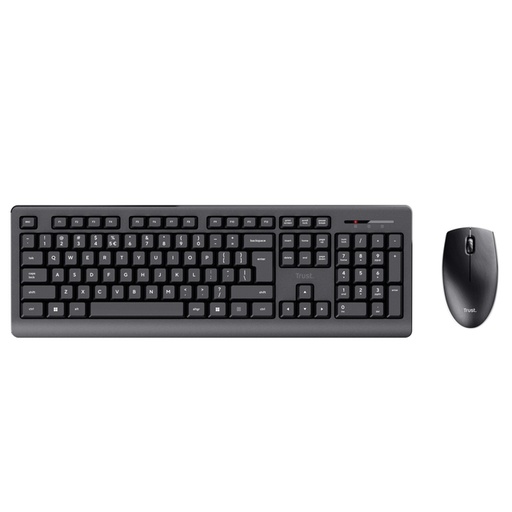 [1431135] Toetsenbord Trust Primo draadloos + muis QWERTY