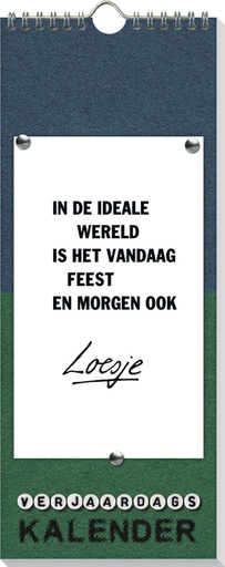 [1431189] Calendrier aniiversaire Interstat Loesje 7 (NL)