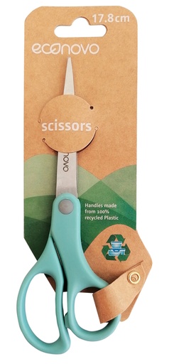 [1429624] Schaar Econovo 178mm blauw blister à 1 stuk