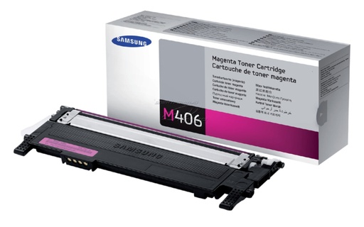 [416212] Cartouche toner Samsung/HP CLT-M406S rouge