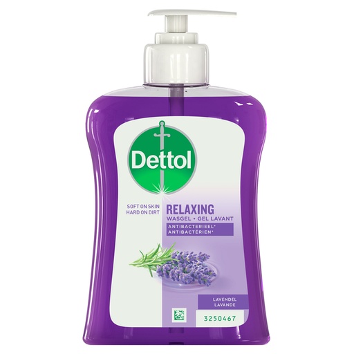 [1430871] Handzeep Dettol Relaxing Lavendel antibacterieël 250ml