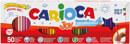 [1430236] Feutre Carioca Joy set 50 couleurs