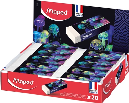 [1430641] Gomme Maped Deepsea Paradise blanc