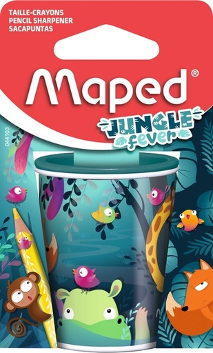 [1430654] Taille-crayon Maped Jungle fever 2 trous